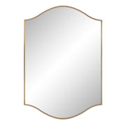 Florianne 36" Tall Rectangular Arch Mirror, Champagne-Mirrors-DECOROLALA