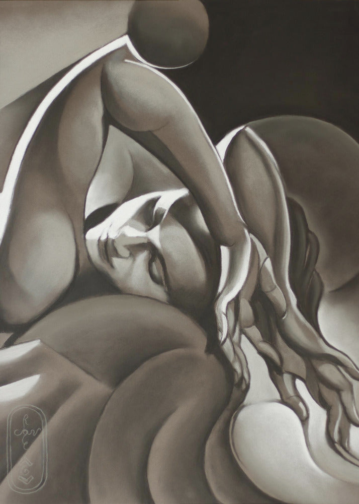 Flow of Life Wall Art by Corn Akkers-canvas-DECOROLALA