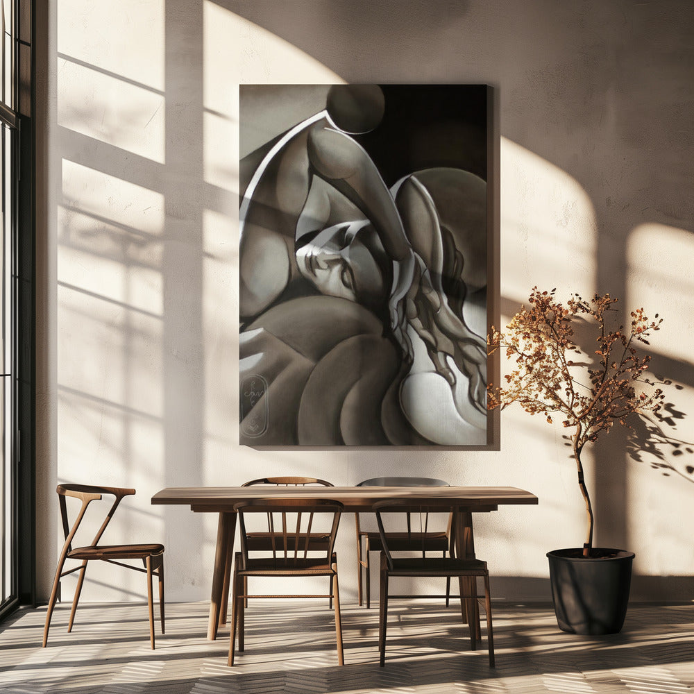 Flow of Life Wall Art by Corn Akkers-canvas-DECOROLALA