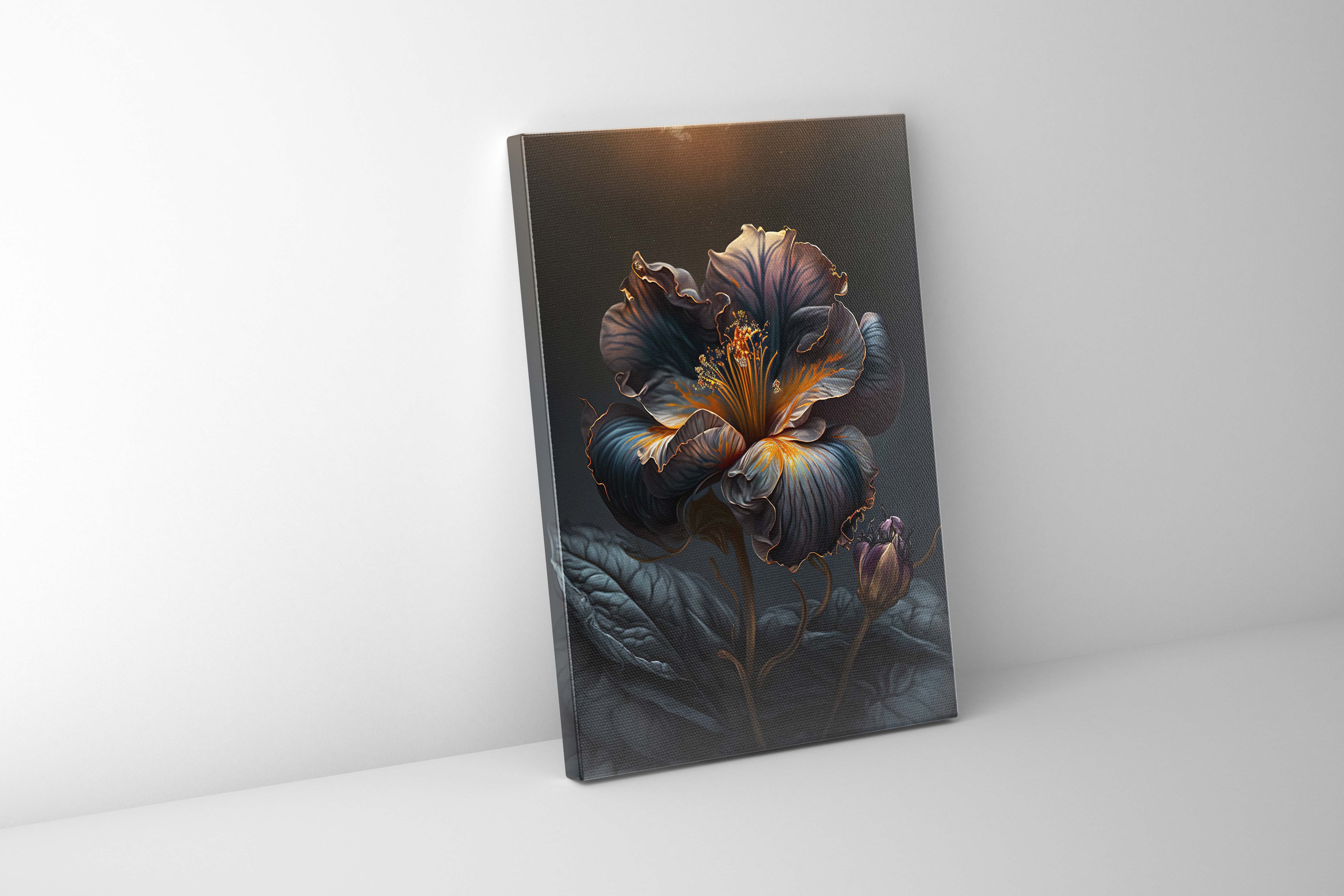 Flower Art Botanical Canvas Print 36x48 Inch-Wall Art-DECOROLALA
