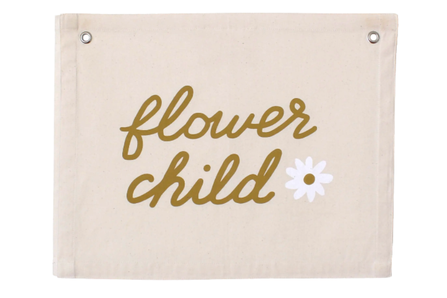 'Flower Child' Banner-Banner-DECOROLALA