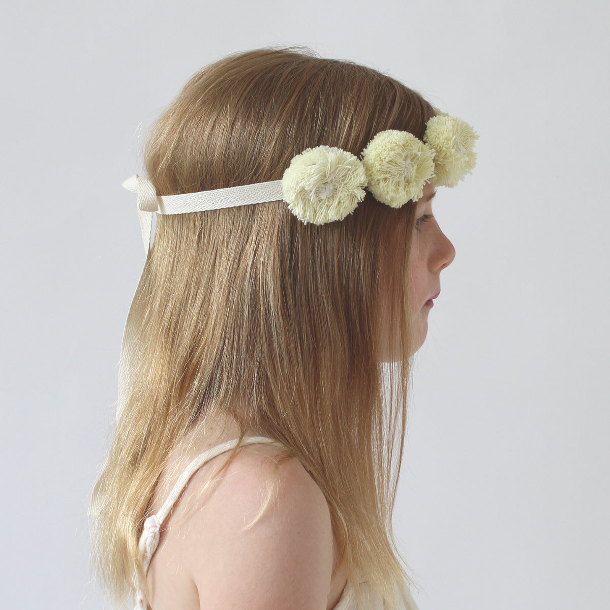Flower Crown - Buttercream Yellow-Bathroom Accessories-DECOROLALA