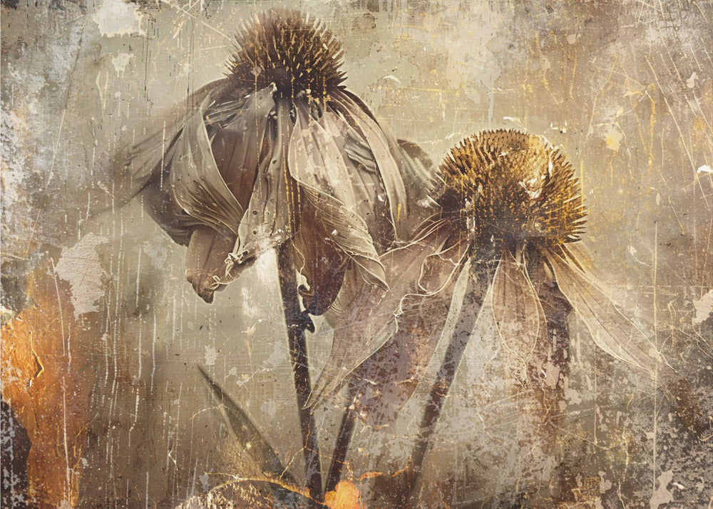 Flower Floral Art Illustration Wallart 082-canvas-DECOROLALA