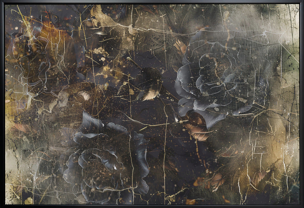 Flowers Floral Art Illustration 03-canvas-DECOROLALA