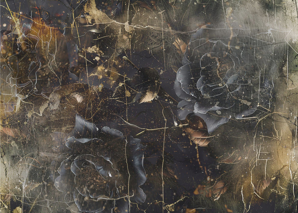 Flowers Floral Art Illustration 03-canvas-DECOROLALA