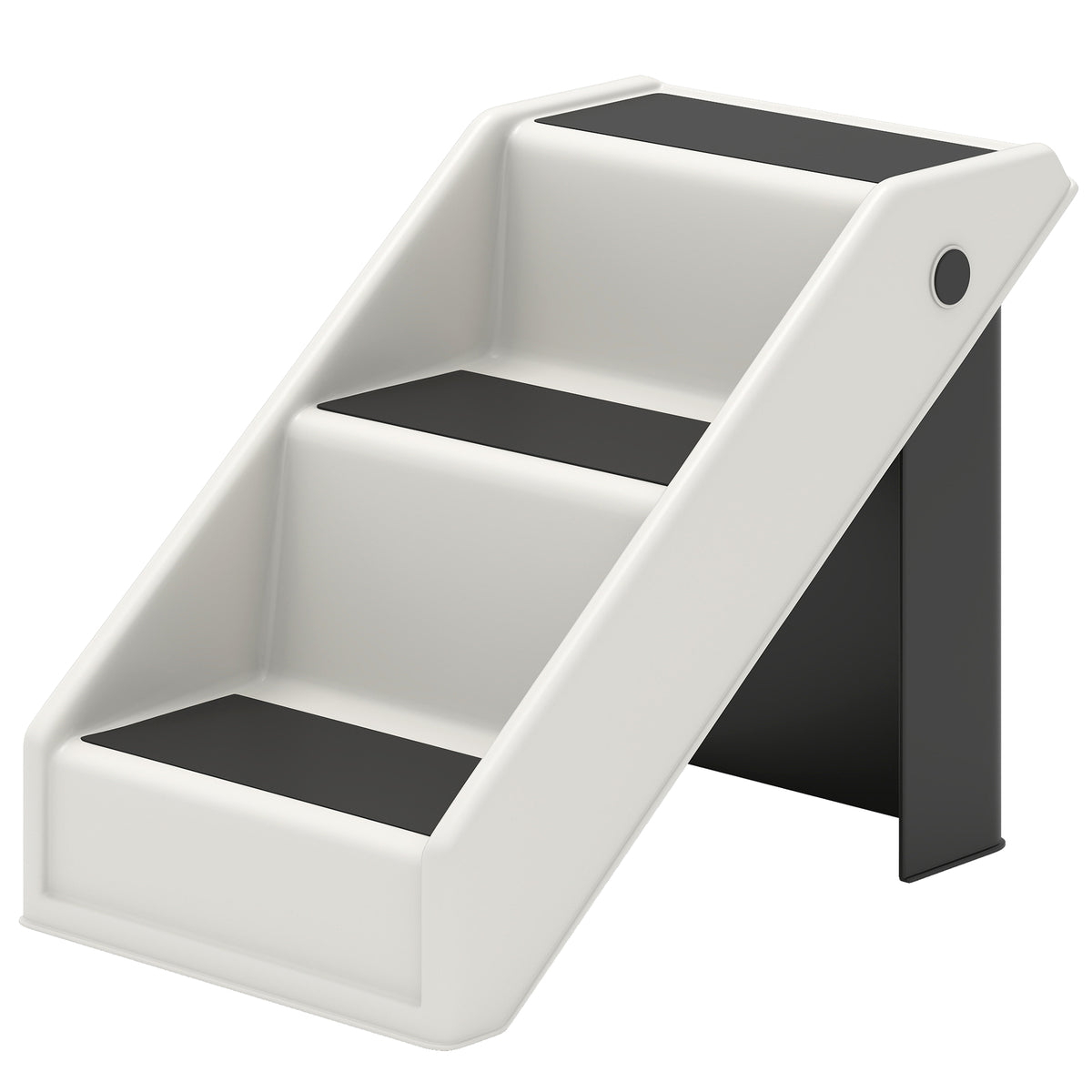 Foldable 3-Step Pet Stairs for Small Dogs and Cats - 14.5" H-Dogs-DECOROLALA