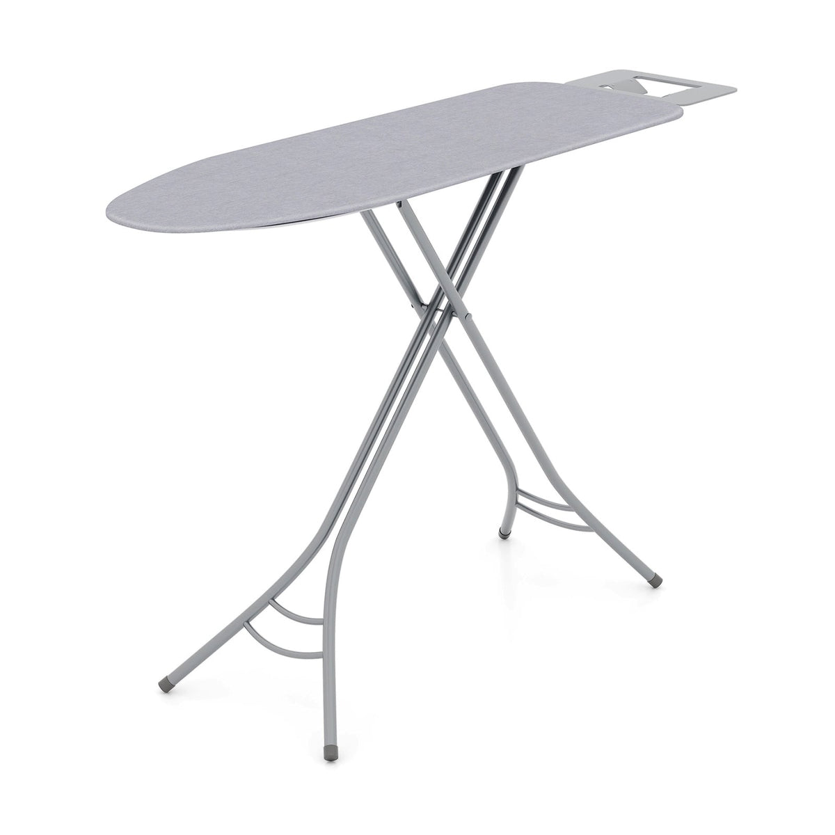 Foldable Ironing Board with Iron Rest, Adjustable Height - Gray-Dryers-DECOROLALA