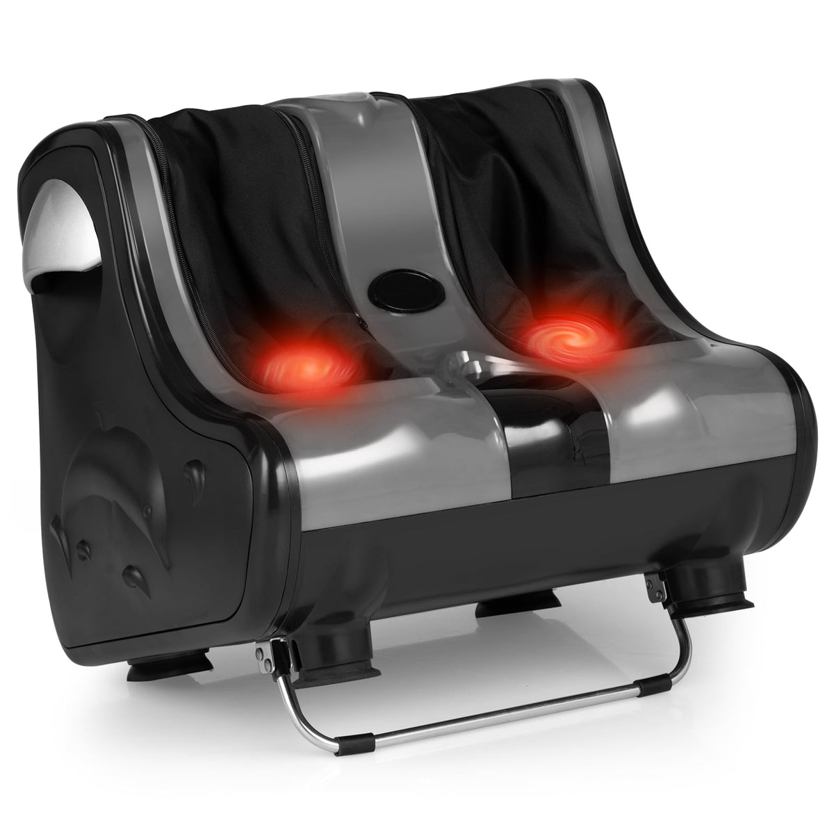 Foot and Calf Massager Shiatsu Foot Massager Machine with Tilt Base-Gray-Foot Massager-DECOROLALA