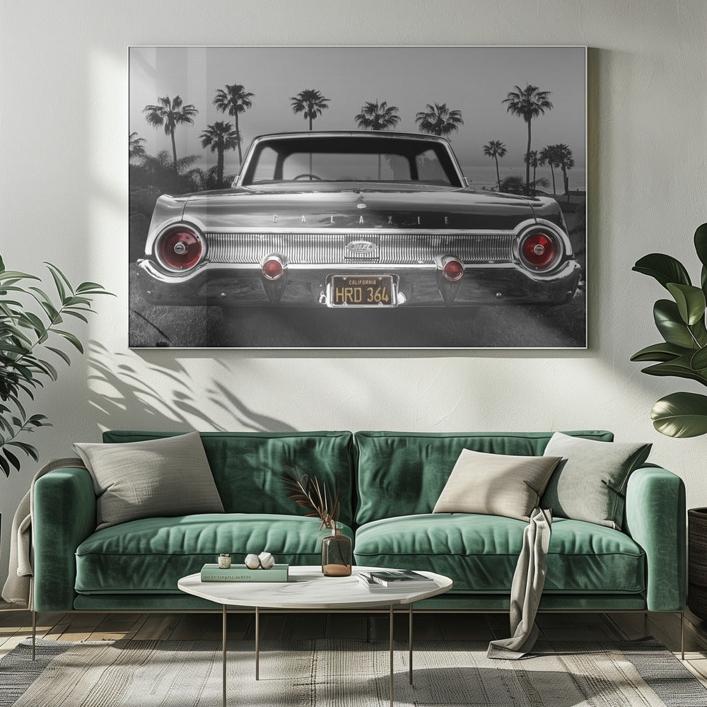 Ford Galaxie 500XL Wall Art Poster-Canvas Print-DECOROLALA