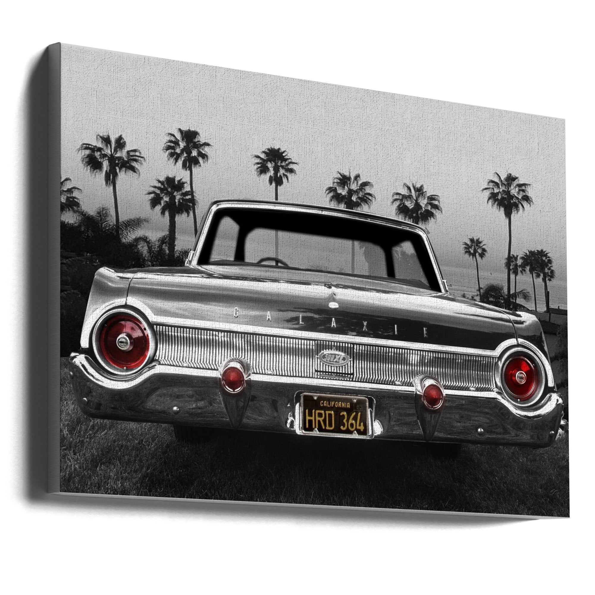 Ford Galaxie 500XL Wall Art Poster-Canvas Print-DECOROLALA