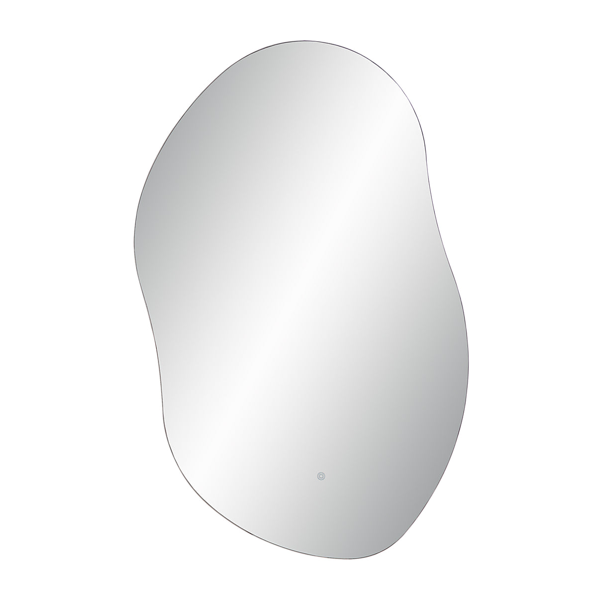 Forli 45" Tall Irregular LED Mirror, Clear-LED Mirrors-DECOROLALA