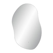 Forli 45" Tall Irregular LED Mirror, Clear-LED Mirror-DECOROLALA