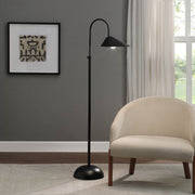 Forte 68.5" Floor Lamp Matte Black-Floor Lamp-DECOROLALA