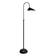 Forte 68.5" Length Floor Lamp, Matte Black-Floor Lamp-DECOROLALA