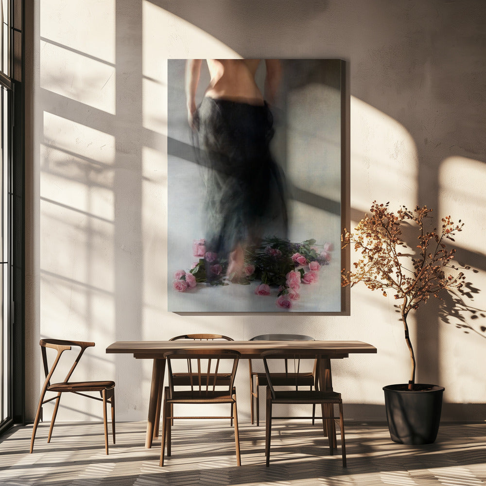 Four Dozen Roses I Wall Art by Miriana-canvas-DECOROLALA