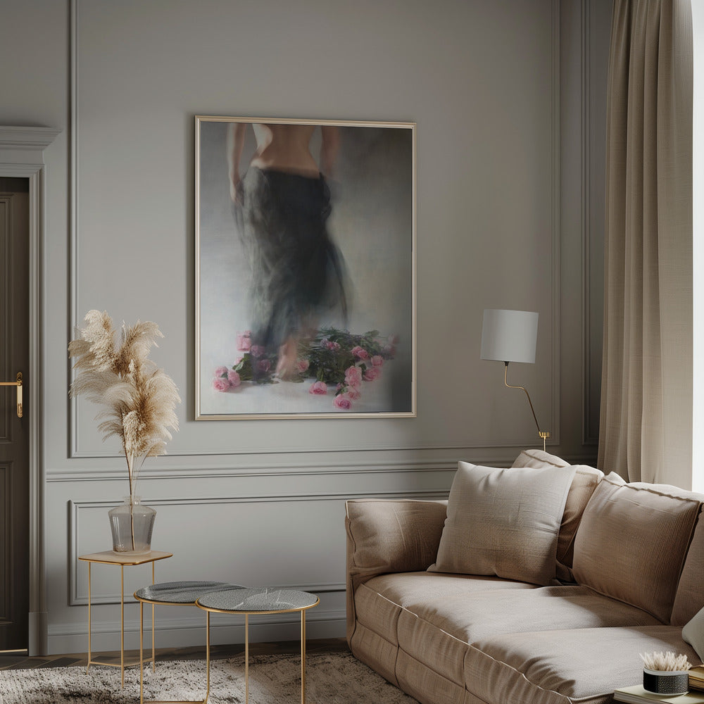 Four Dozen Roses I Wall Art by Miriana-canvas-DECOROLALA