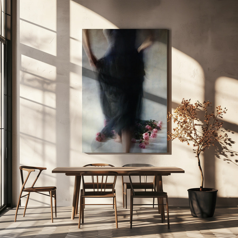 Four Dozen Roses II Wall Art by Miriana-canvas-DECOROLALA