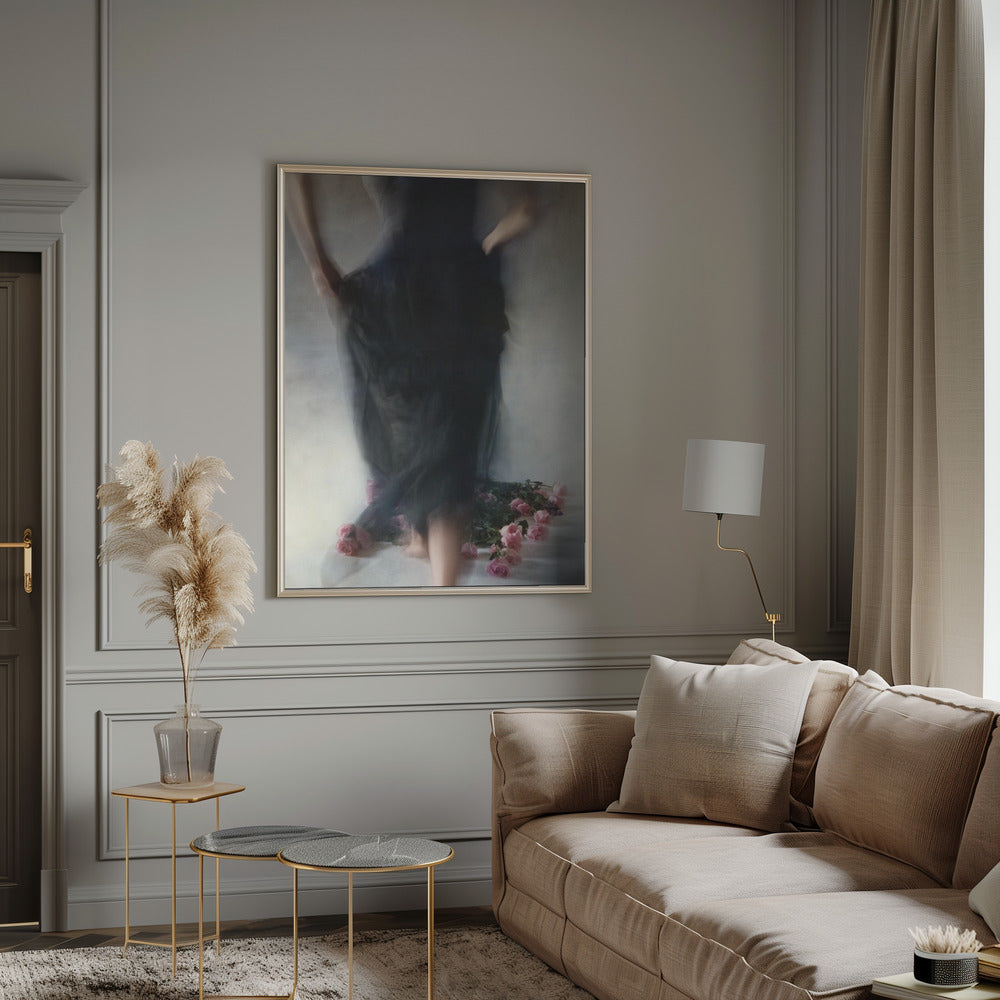 Four Dozen Roses II Wall Art by Miriana-canvas-DECOROLALA