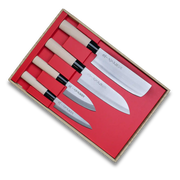 Four Piece Knife Set - Made in Japan-Knife Set-DECOROLALA