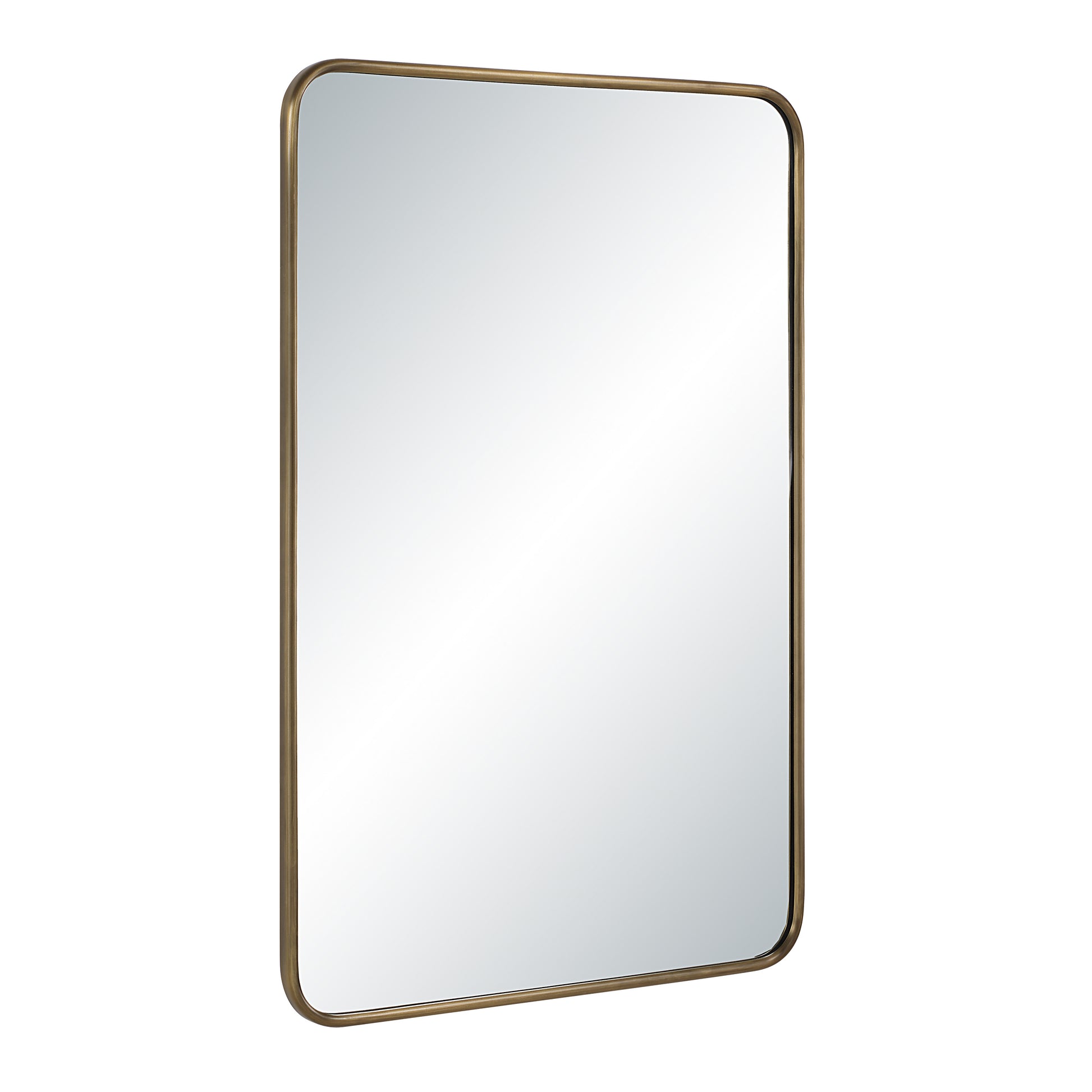 Franca 36" H x 24" W Wall Mirror, Yellow-Mirror-DECOROLALA