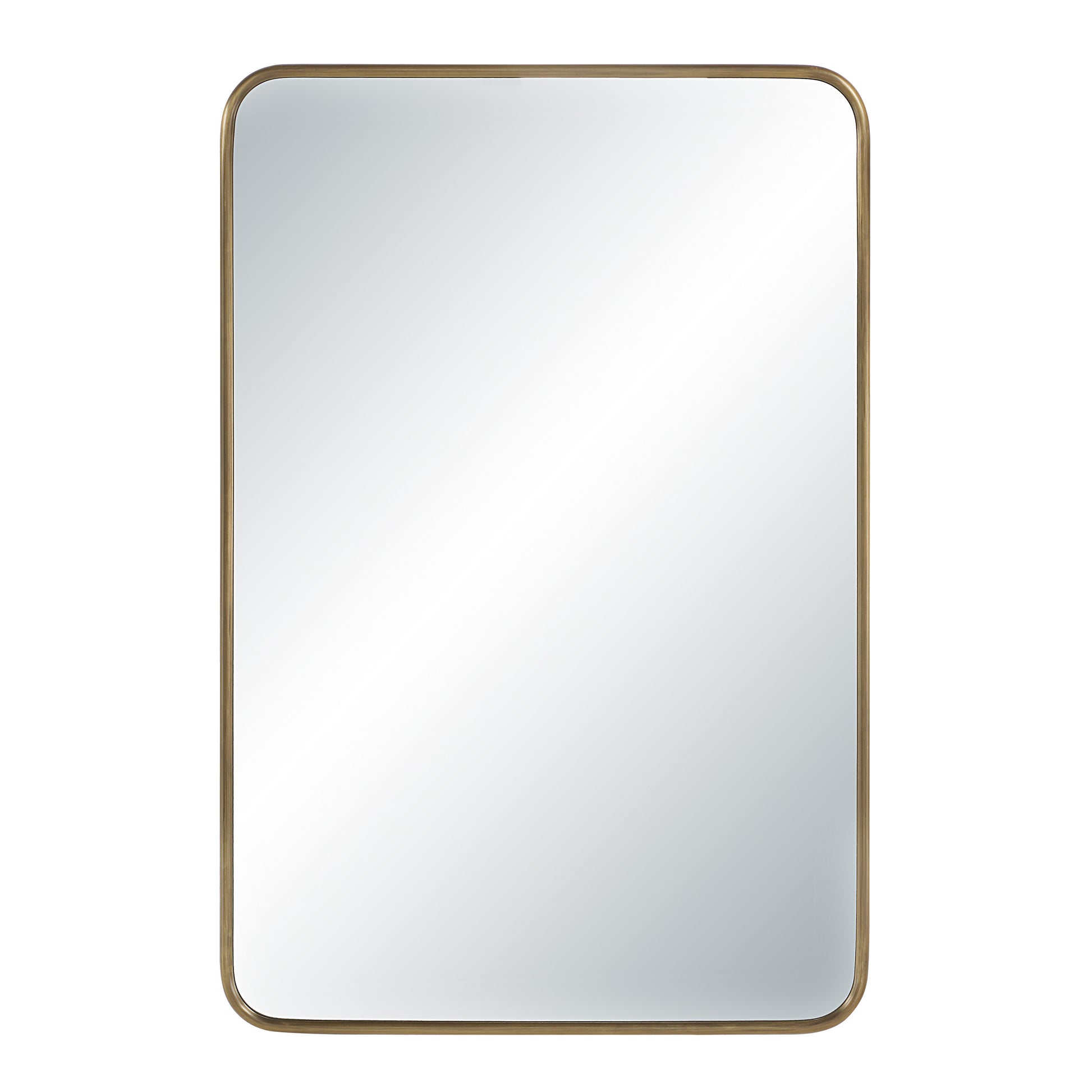 Franca 36" H x 24" W Wall Mirror, Yellow-Mirror-DECOROLALA