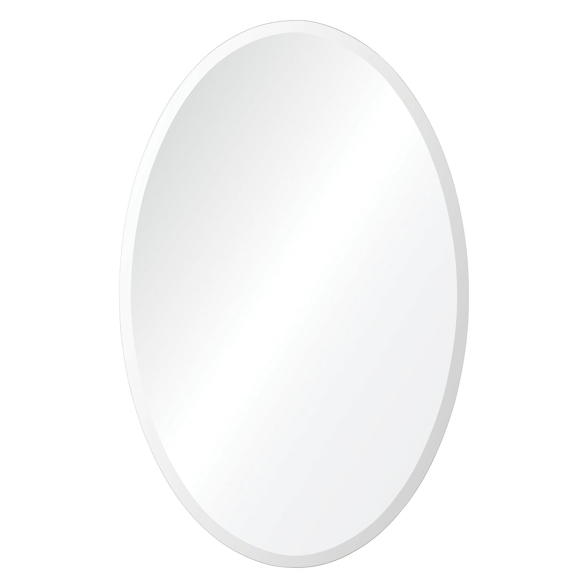 Frances 28" Tall Oval Wall Mirror-Mirrors-DECOROLALA