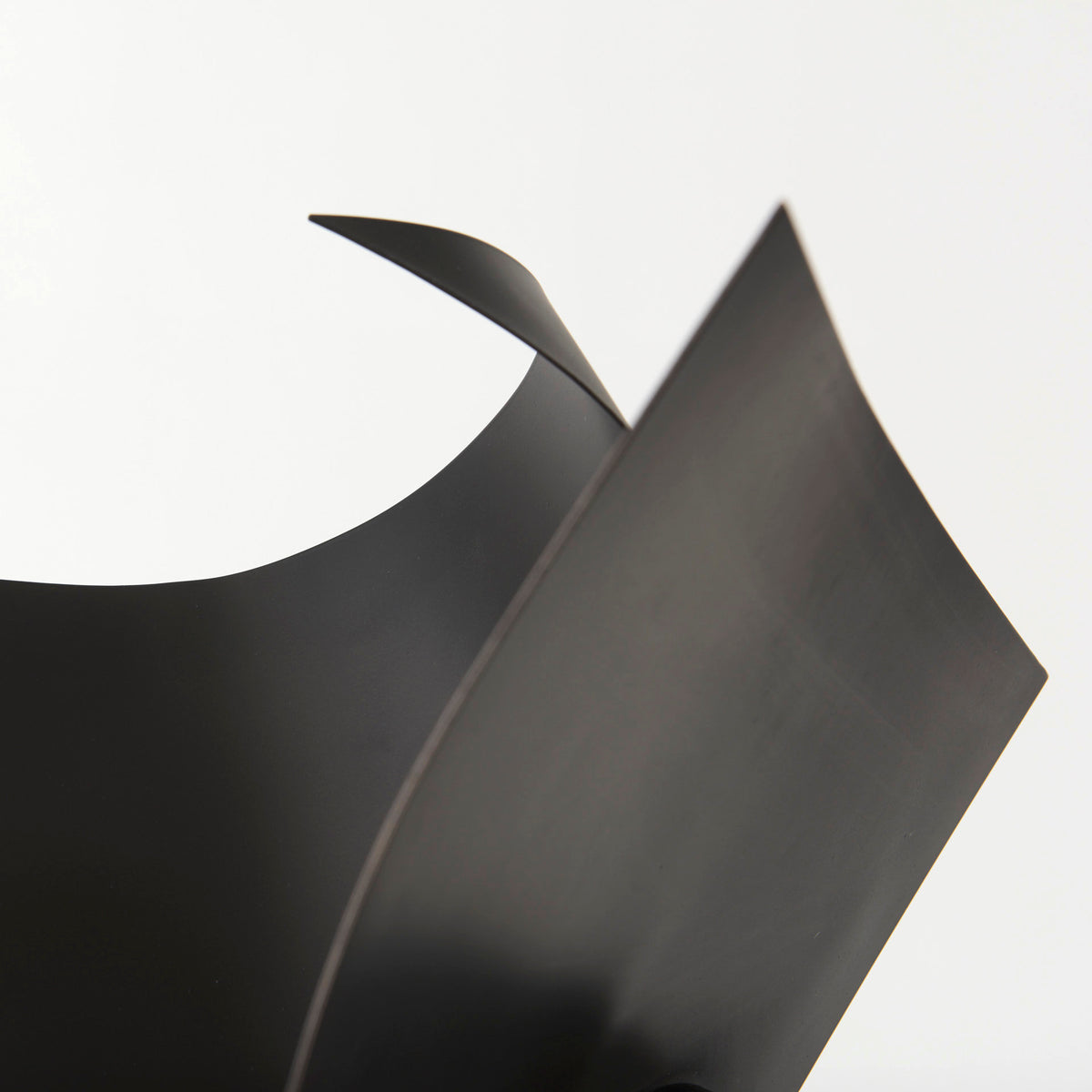 Francesca Black Metal Sculptural Decorative Object - 18" Large-Objects-DECOROLALA