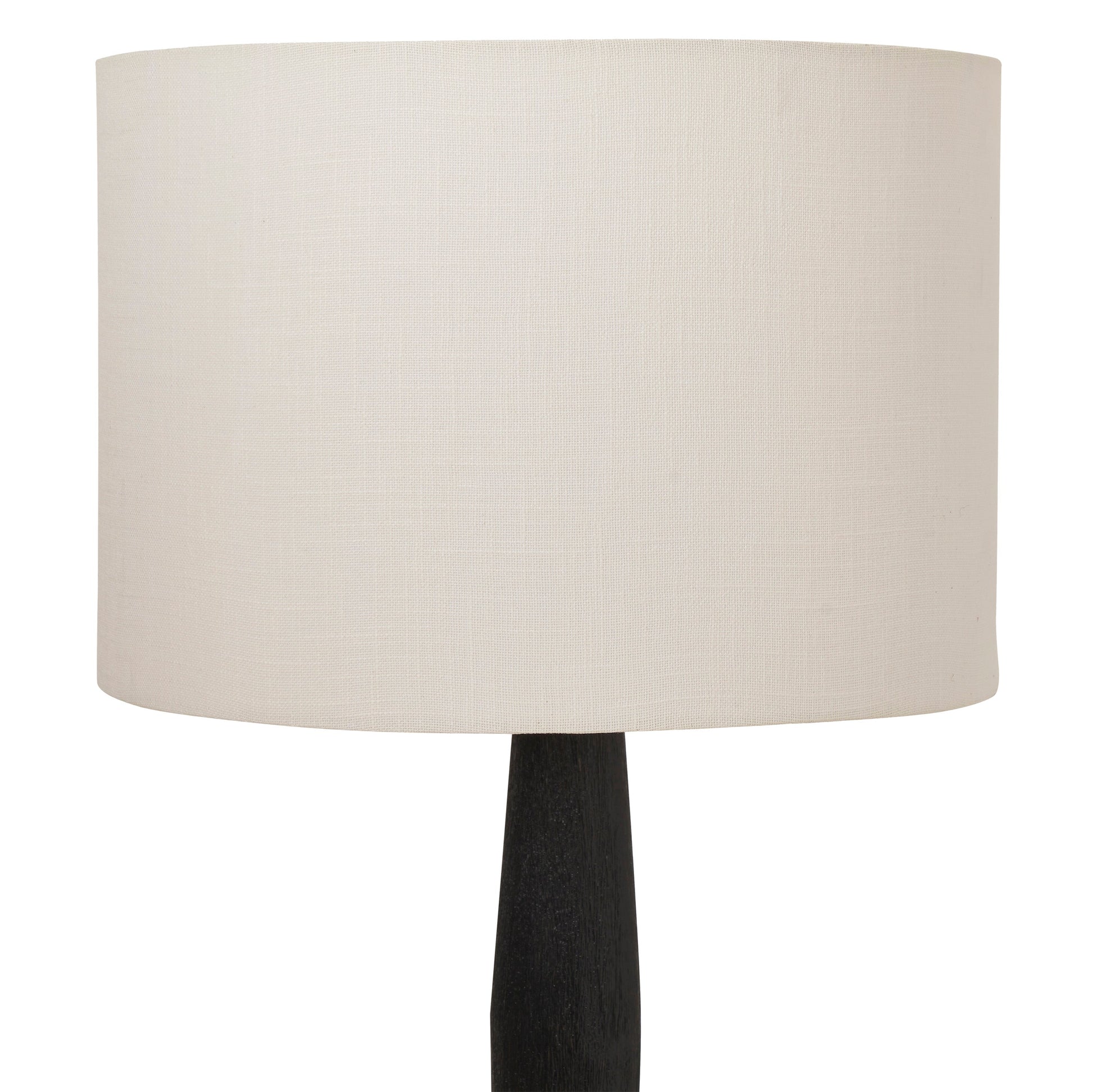 Francine 60" Floor Lamp with Mango Wood, Black-Floor Lamp-DECOROLALA