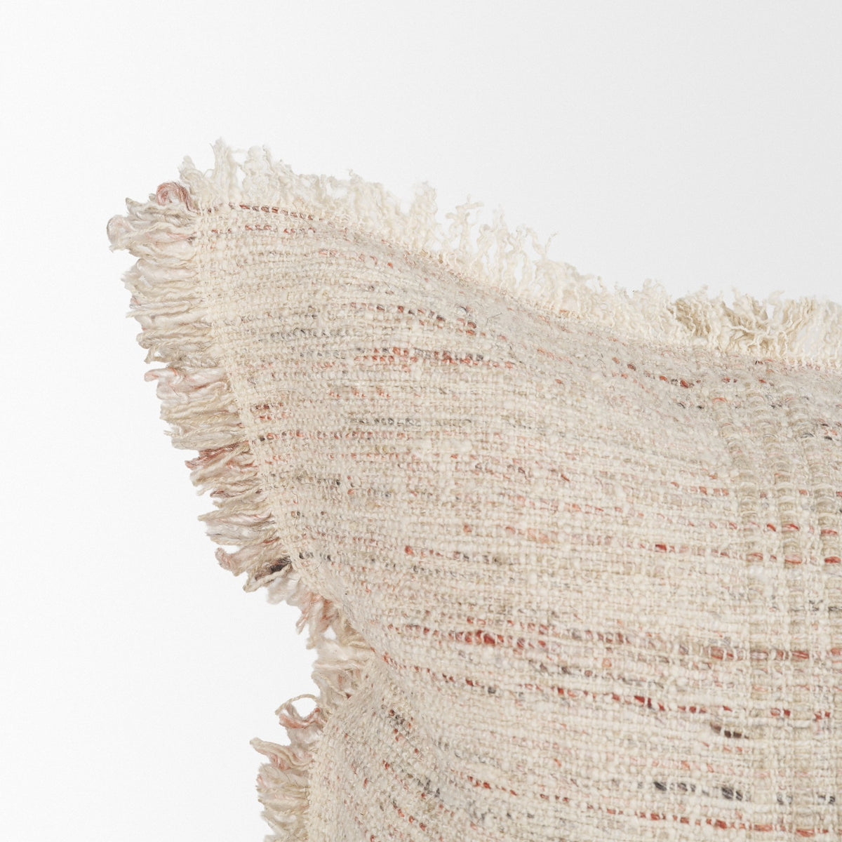 Fraye 14x26 Oatmeal Multi-Tone Blend Pillow Cover w/Down Filler-Decorative Pillows-DECOROLALA