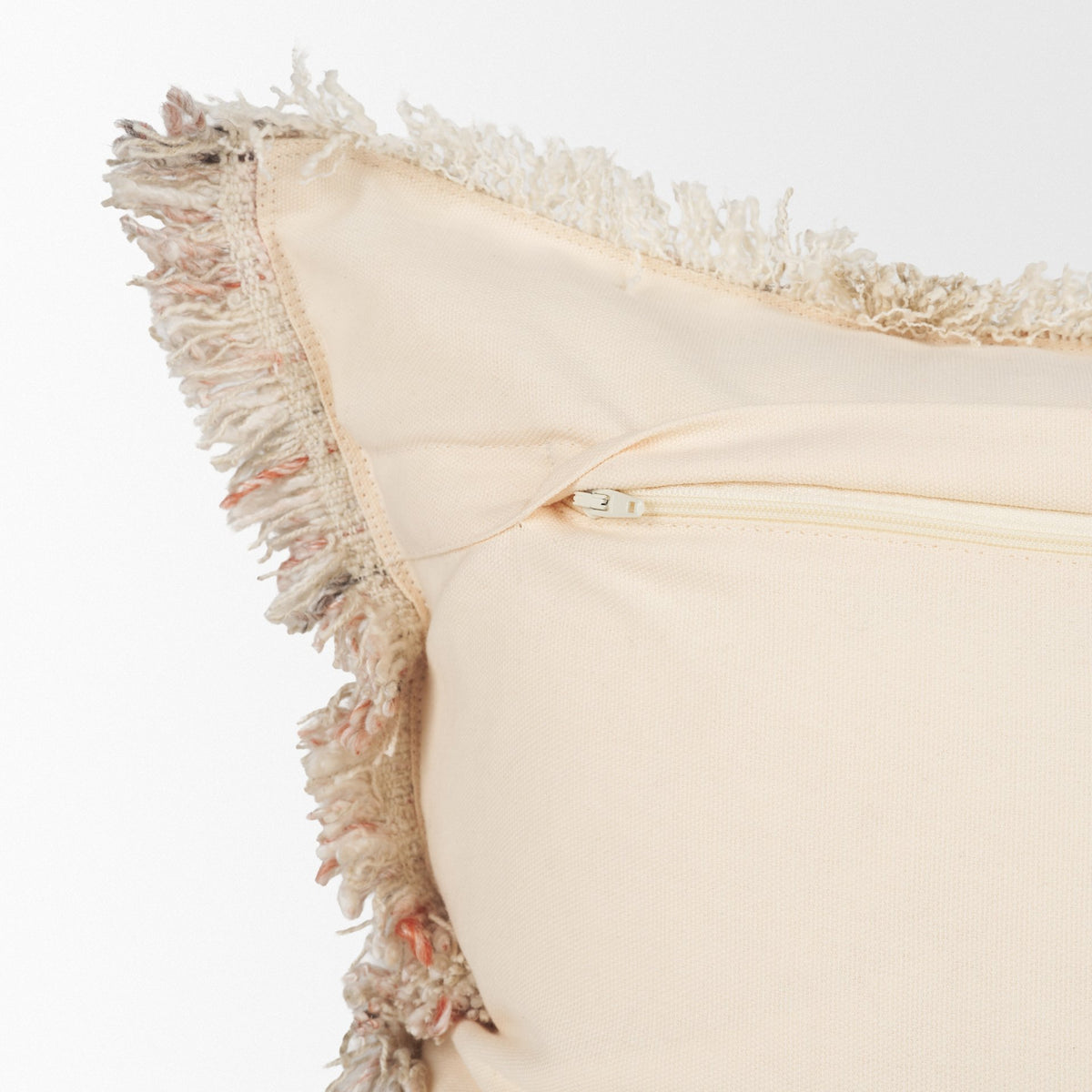 Fraye 14x26 Oatmeal Multi-Tone Blend Pillow Cover w/Down Filler-Decorative Pillows-DECOROLALA