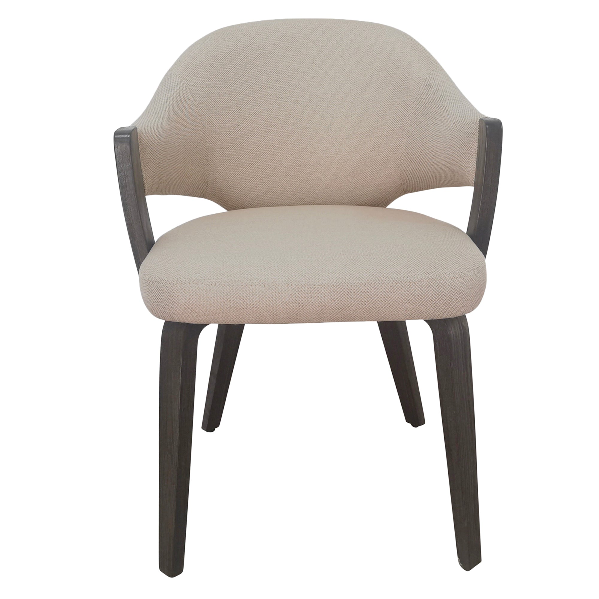 Freya Dining Chair - Toffee & Walnut Modern Seating-DECOROLALA
