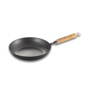 Yoshikawa Cook-Pal Ren Japanese Carbon Steel Frying Pan 28cm | Made in Japan-0