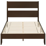 Full Bed Frame with Headboad and Solid Wood Legs 12 Slats-Beds & Bed Frames-DECOROLALA