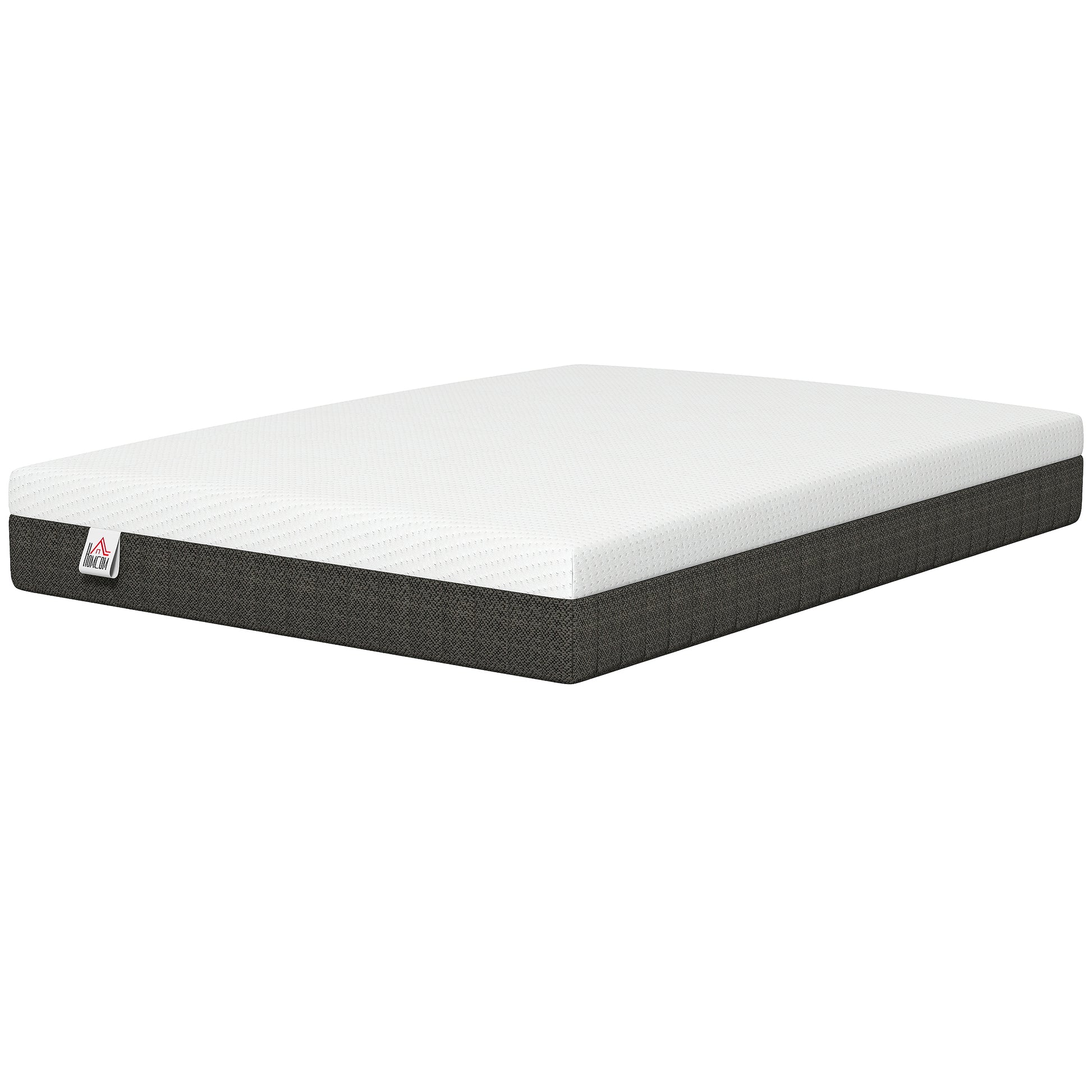 Full Mattress 10" Memory Foam - White-DECOROLALA