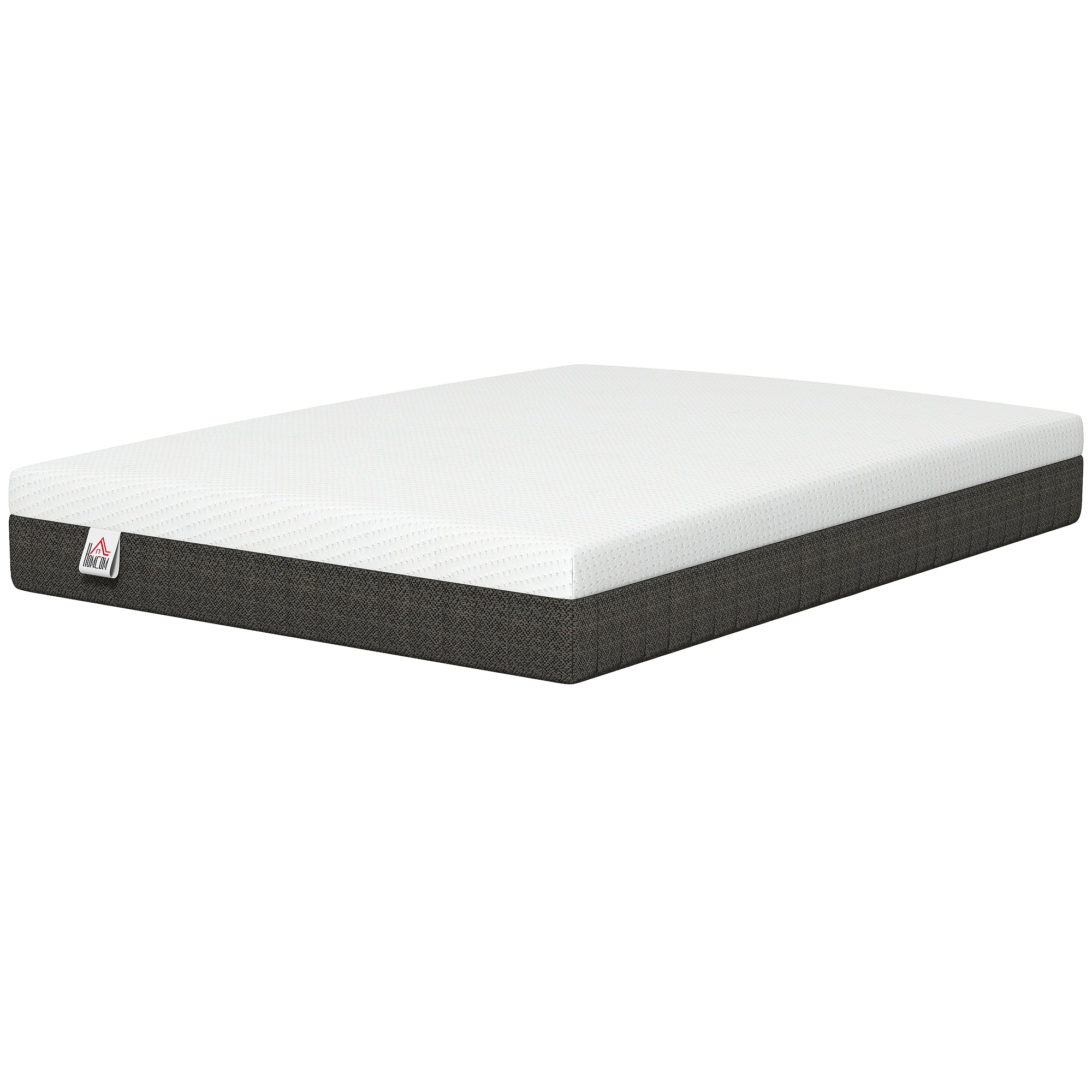 Full Mattress 10" Memory Foam - White-DECOROLALA