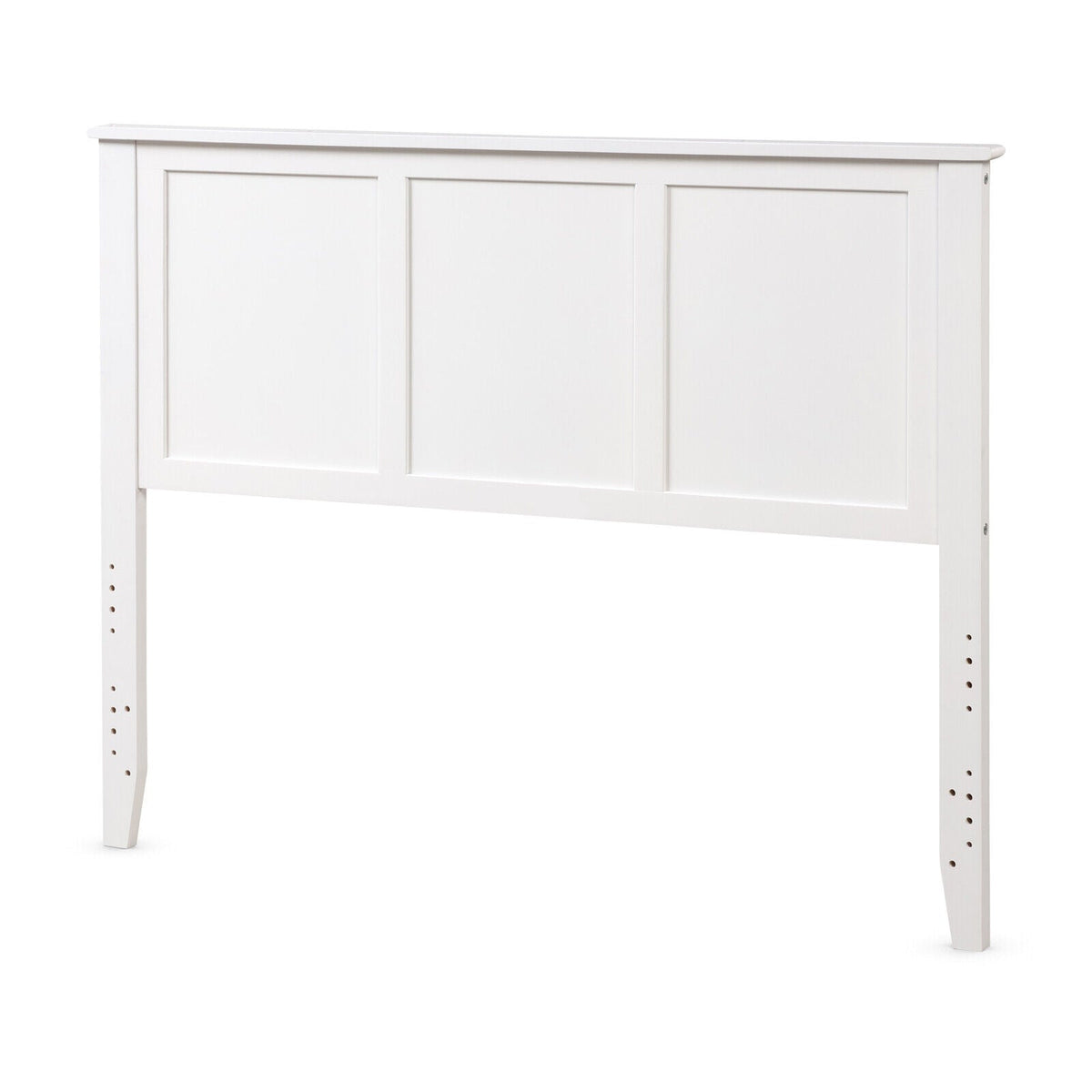Full Size Pine Wood Flat Panel Headboard - Adjustable Height-Headboards-DECOROLALA