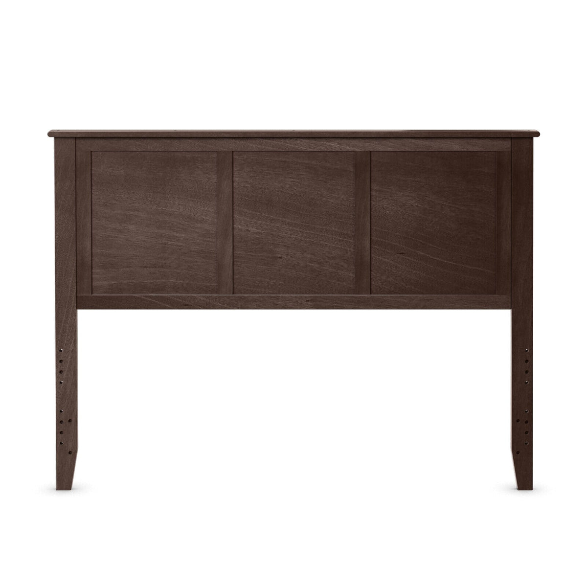 Full Size Pine Wood Flat Panel Headboard - Adjustable Height-Headboards-DECOROLALA
