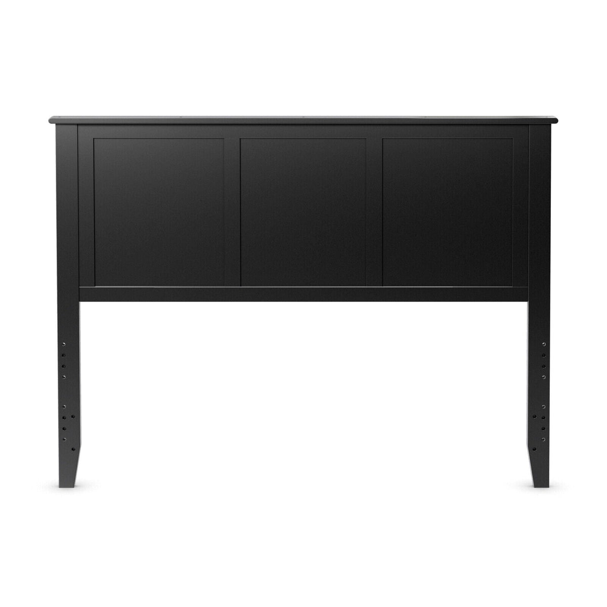 Full Size Pine Wood Flat Panel Headboard - Adjustable Height-Headboards-DECOROLALA