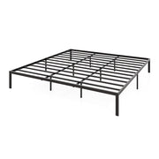 Full/Queen/King Size Metal Bed Frame Heavy Duty Support Slats Mattress Foundation-King Size-Simple Bed Frame-DECOROLALA