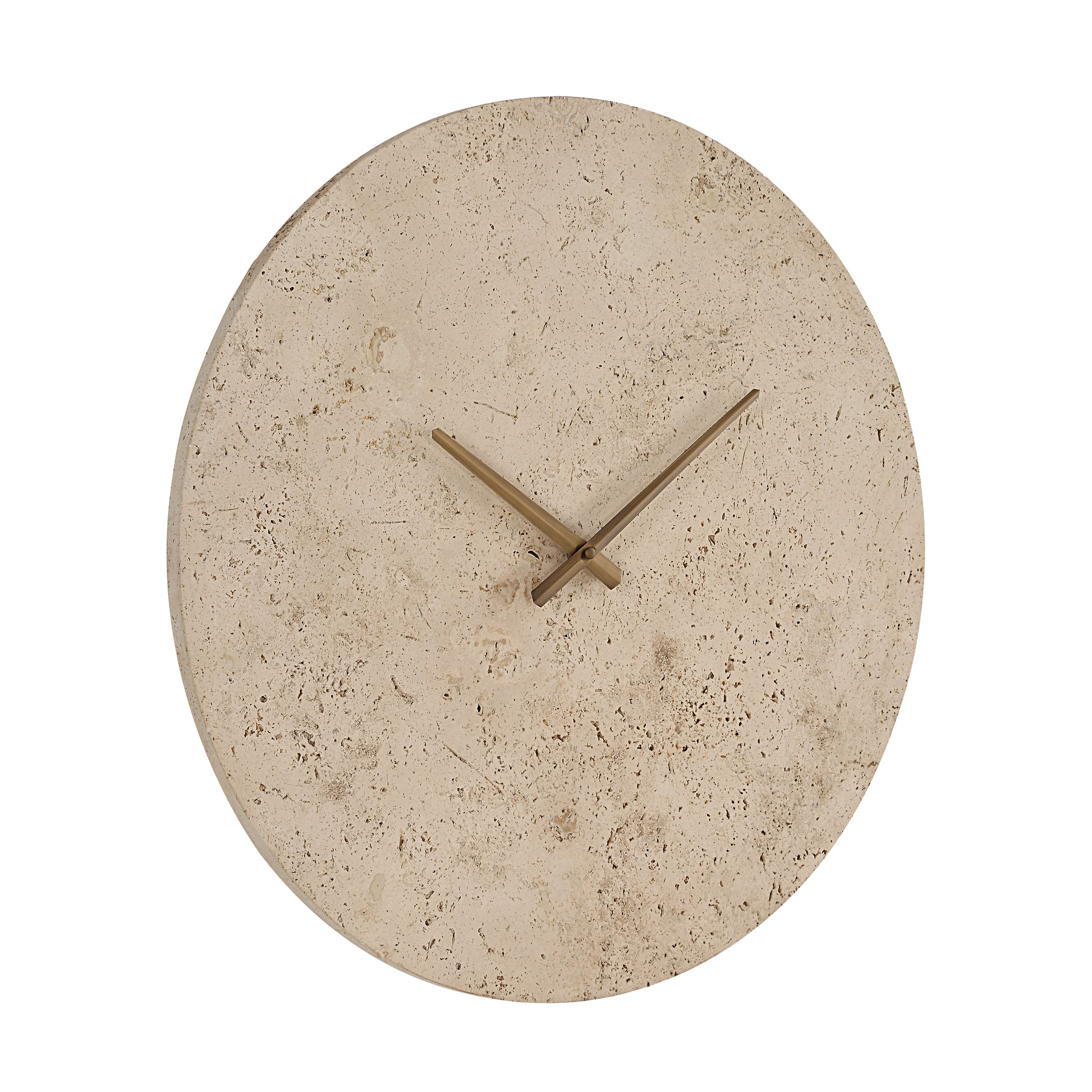 Fusion Wall Clock, Natural-Wall Clock-DECOROLALA