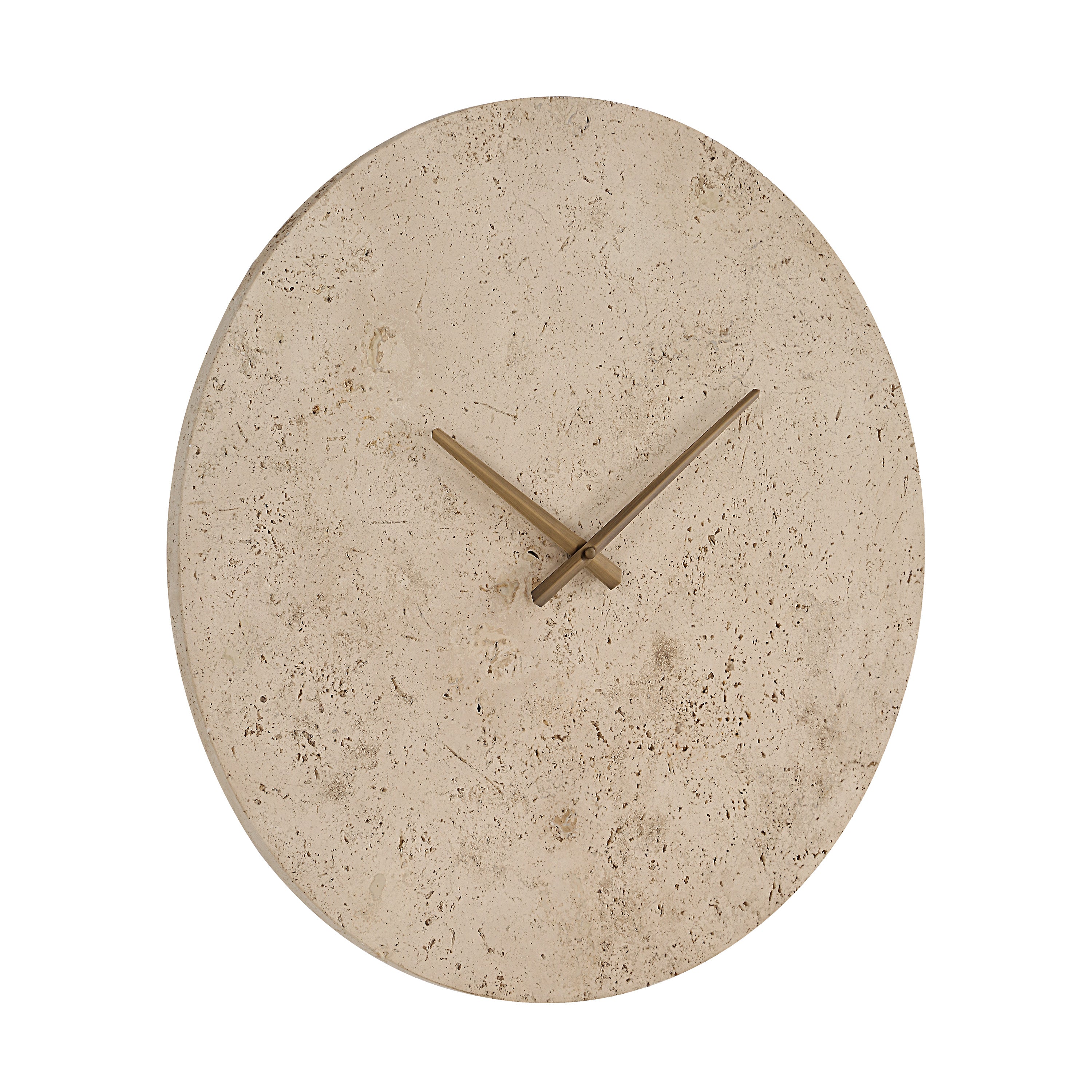Fusion Wall Clock, Natural-Wall Clock-DECOROLALA