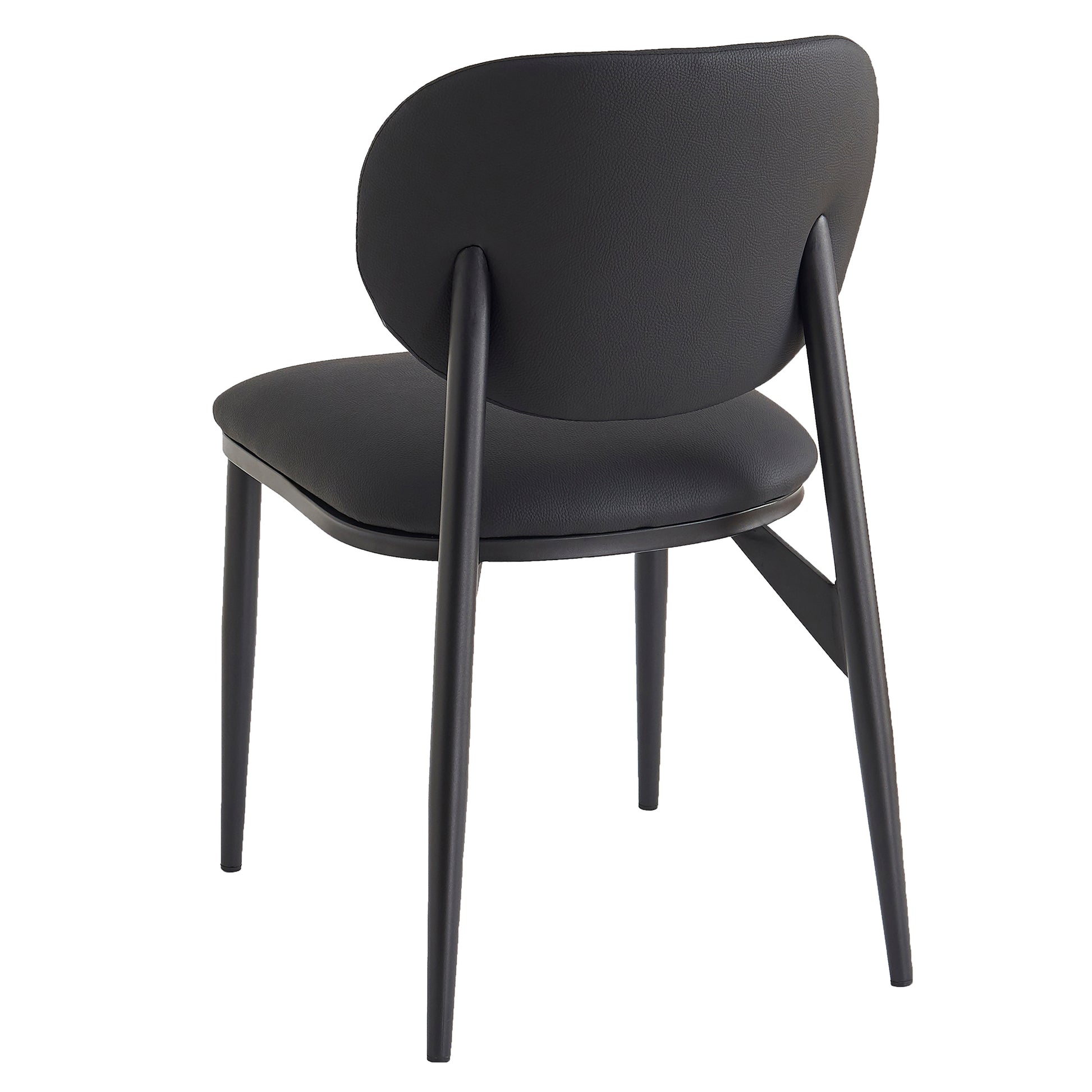 GIDEON-DINING CHAIR-BLACK-Dining Chair-DECOROLALA