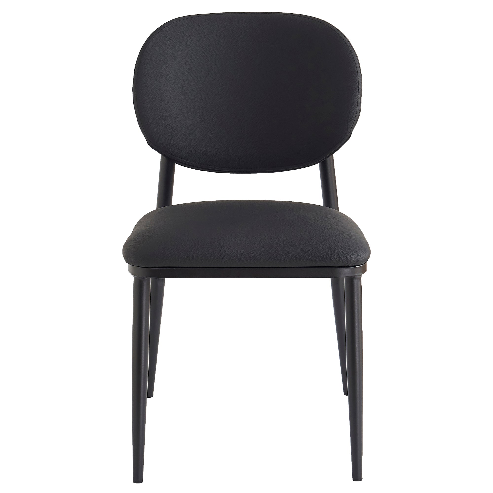 GIDEON-DINING CHAIR-BLACK-Dining Chair-DECOROLALA