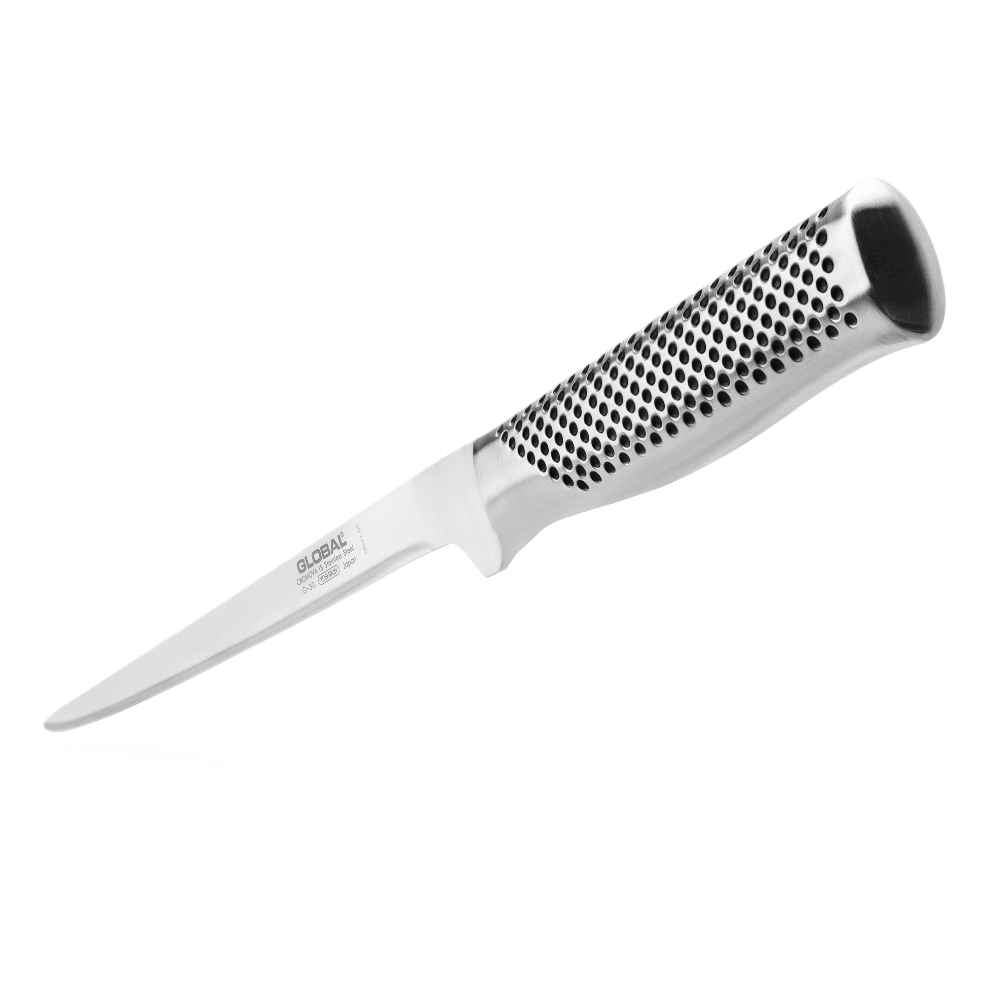 GLOBAL Swedish Filet Knife 8.3" – Flexible Blade, CROMOVA 18 Steel,Japan-Kitchen Knives-DECOROLALA