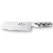 GLOBAL Vegetable Knife 18cm (7") – CROMOVA 18 Stainless Steel Precision Blade-Nakiri Knife-DECOROLALA