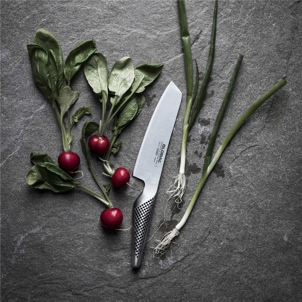 GLOBAL Vegetable Knife 5.5"– CROMOVA 18 Stainless Steel, Japan-n/a-DECOROLALA
