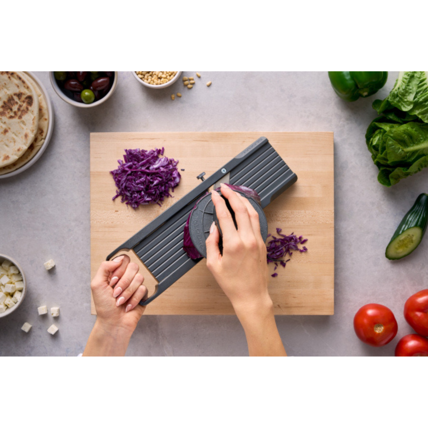 GLOBAL Vegetable Slicer Mandoline XL with Blade Case – 3 Serrated Blades,-ACCESSORIES-DECOROLALA