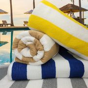 GPL Collection Cabana Stripes Pool/Beach Towels 2 PK-Bathroom Accessories-DECOROLALA