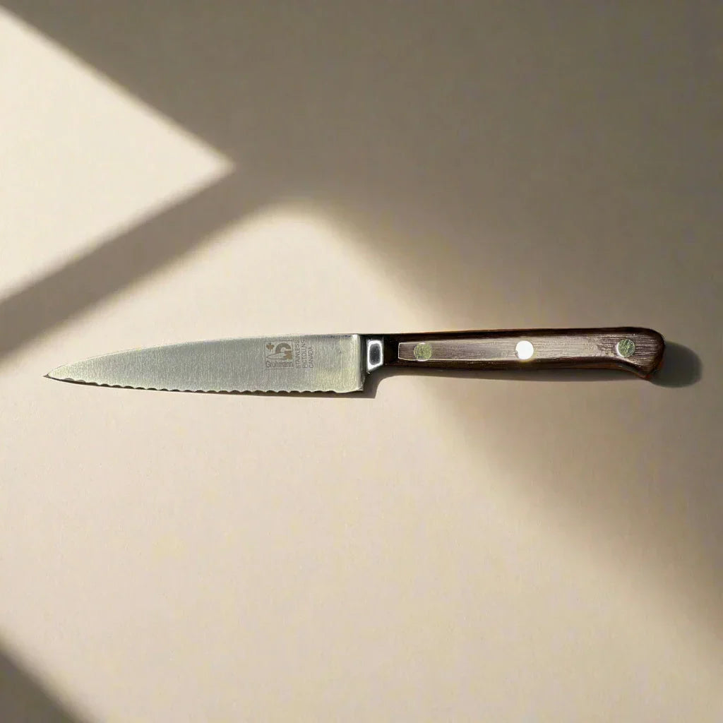 Grohmann Forged 4-Inch Tomato Knife with Rosewood Handle-2