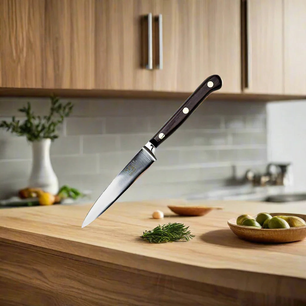 Grohmann Forged 4-Inch Paring Knife with Rosewood Handle-2